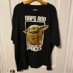 Star Wars Grogu “Naps and Snacks” Tee